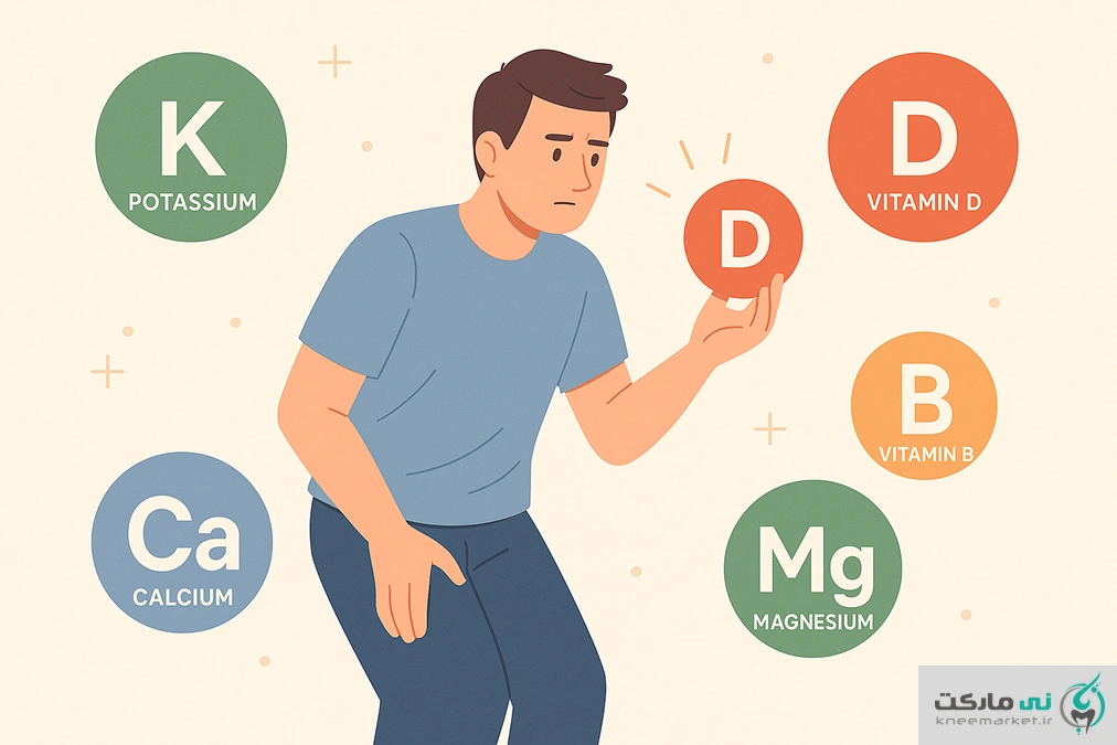 برای گرفتگی عضلات چه ویتامینی مصرف کنیم؟