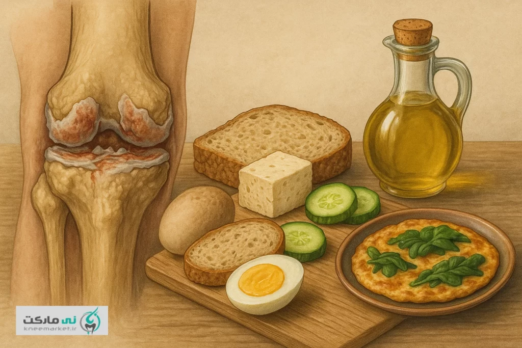 صبحانه مفید برای آرتروز زانو